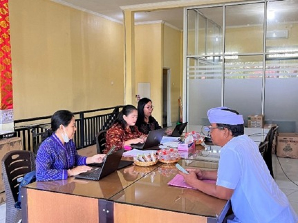 Kegiatan Evaluasi Potensi BUMDES Kabupaten Badung di BUM Desa Tri Manunggal Jaya Dalung